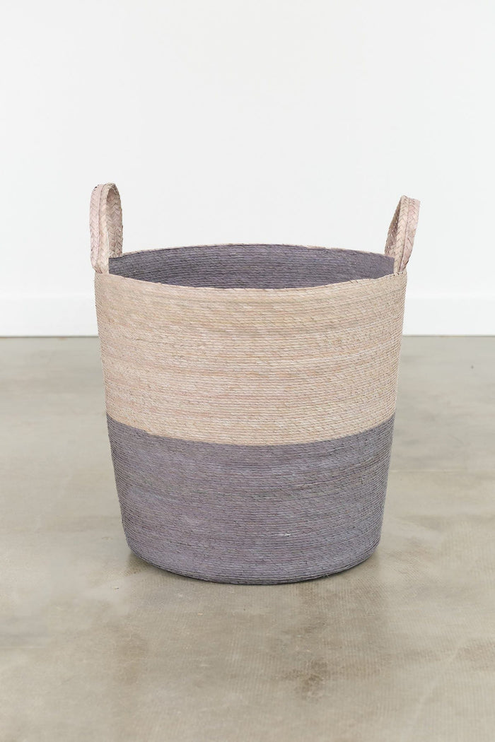 Makaua Home Baskets Tambo Basket Acero / 16" D X 20" H