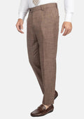 Tawny Brown Hopsack Pants