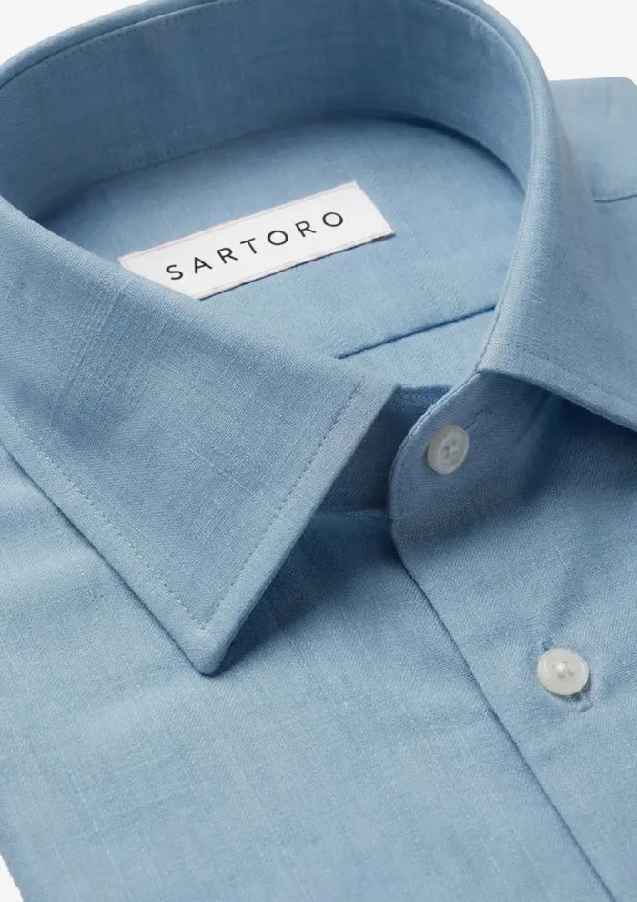 Teal Blue Aloe Shirt