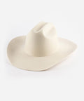 An Off White Teddy Cattleman cowboy hat with a wide brim and a true western cattleman crown. #color_off white