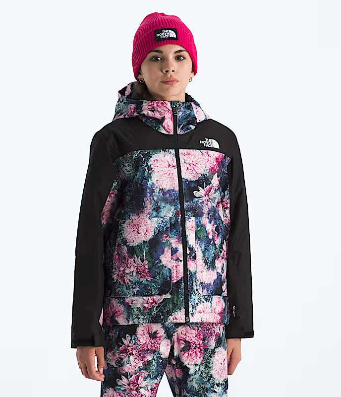 PALE BLOSSOM FROZEN FLORAL PRINT / SMALL