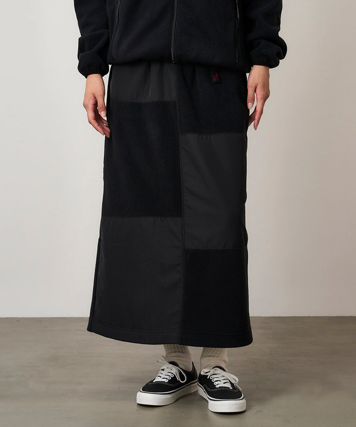 Thermal Fleece Patch Skirt