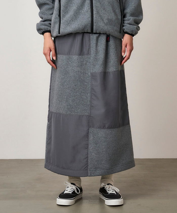 Thermal Fleece Patch Skirt