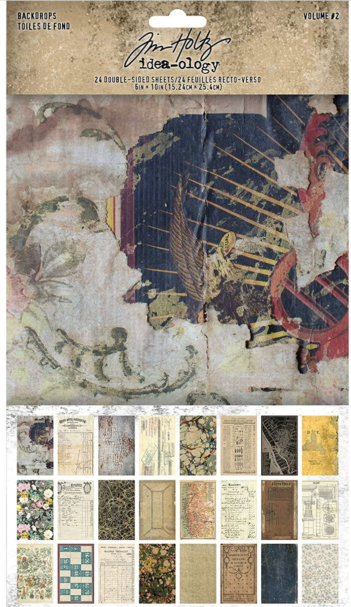 Tim Holtz Backdrops Volume 2