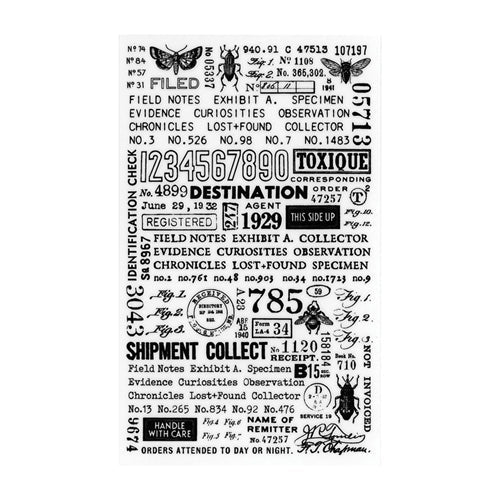 Tim Holtz Remnant Rubs Specimen