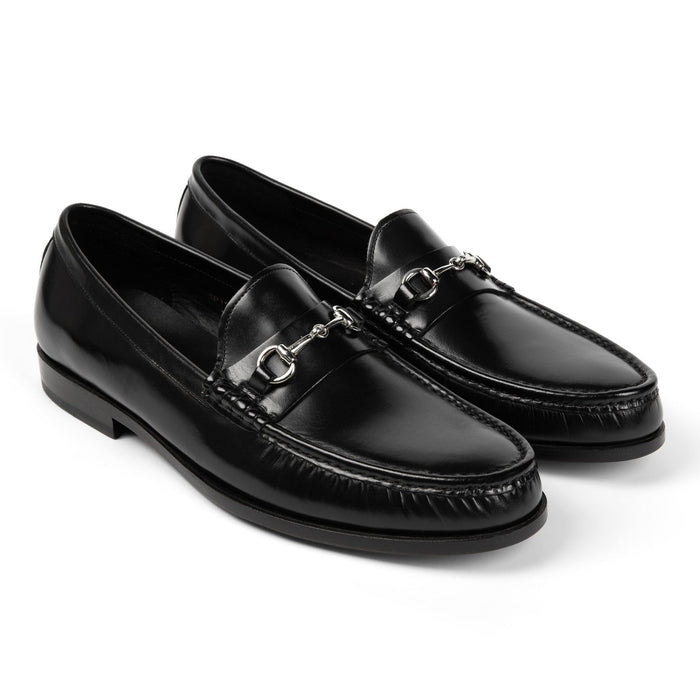 Torino Bit Loafer // Obsidian Black - SARTORO