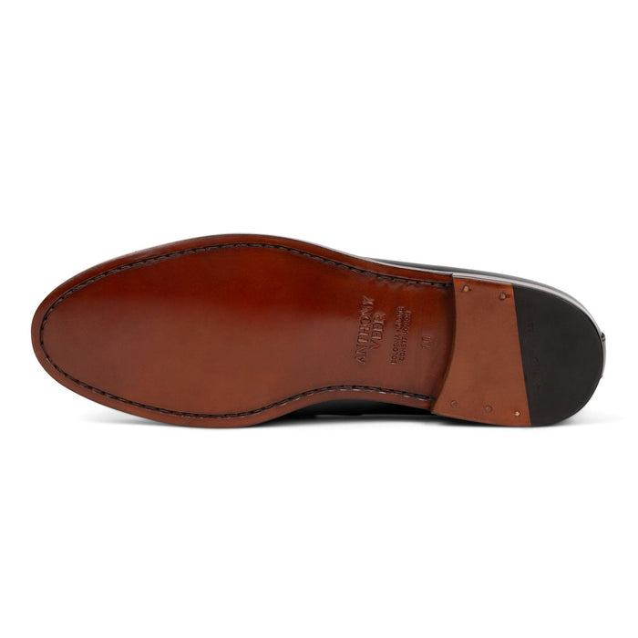 Torino Bit Loafer // Obsidian Black - SARTORO