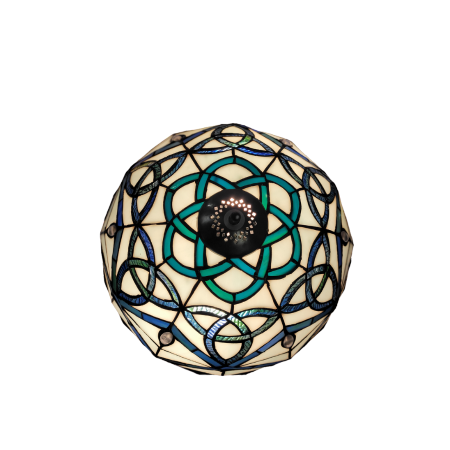 Trinity Knot Stained Glass Lamp