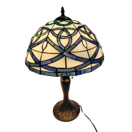 Trinity Knot Stained Glass Lamp
