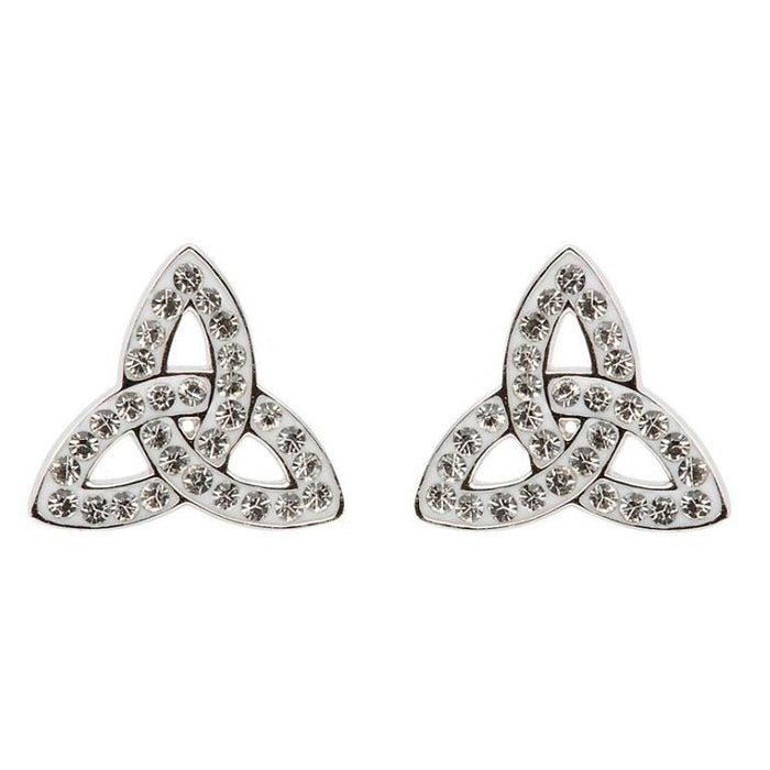 Trinity Knot Stud Earrings