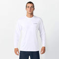 TRVLR Tides Long Sleeve UPF Tee - White