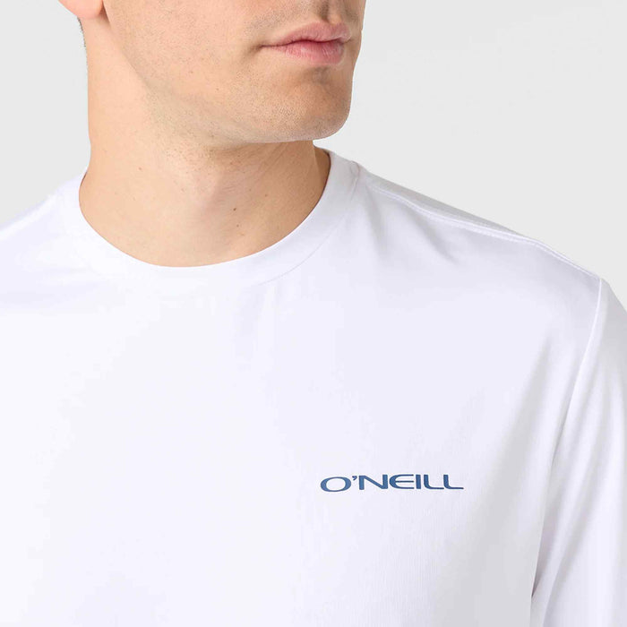 TRVLR Tides Long Sleeve UPF Tee - White