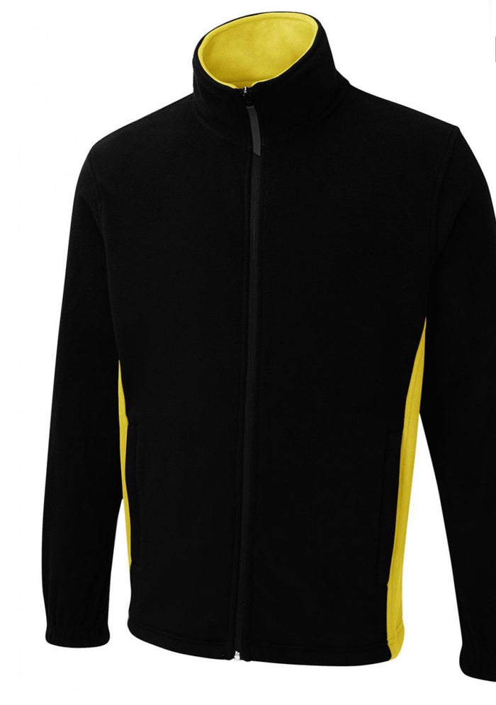 Two Tone Full Zip Fleece