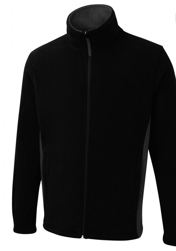 Two Tone Full Zip Fleece