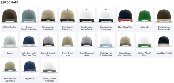 UFM Richardson 112 Hats