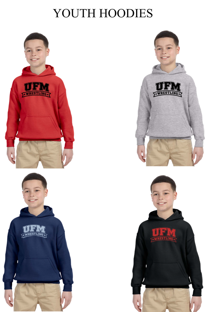 UFM Wrestling Hoodie - Youth