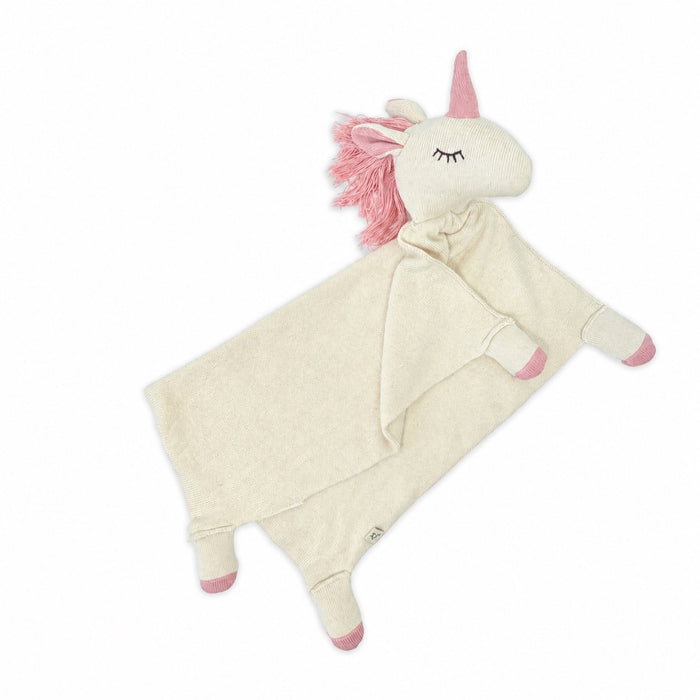 Unicorn - Organic Baby Lovey Security Blanket Cuddle Cloth