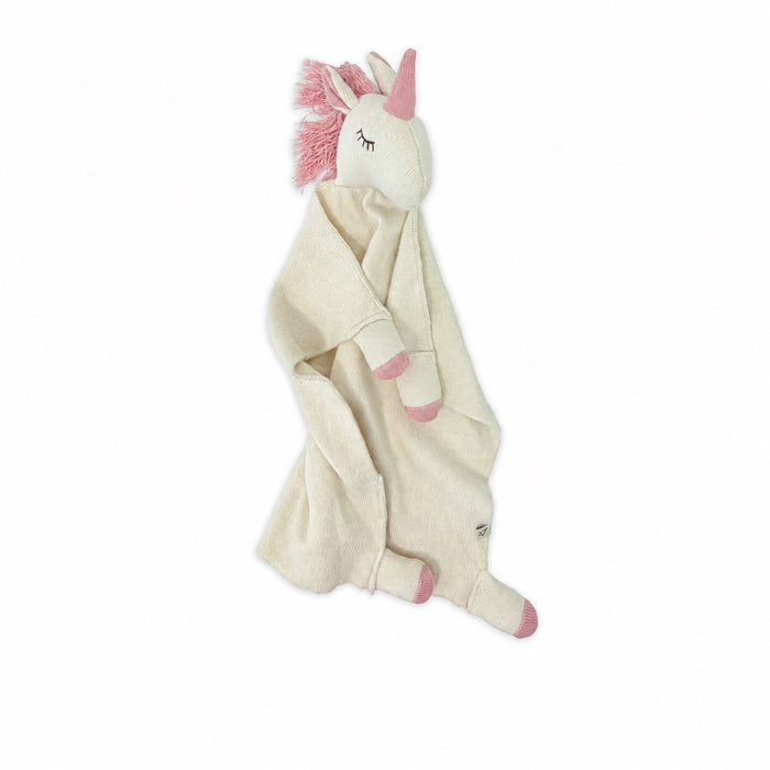 Unicorn - Organic Baby Lovey Security Blanket Cuddle Cloth