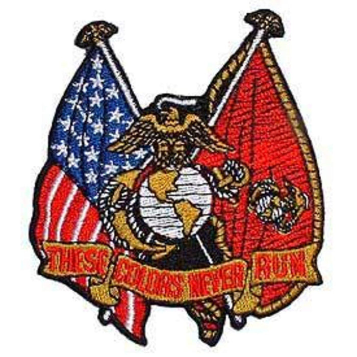 USMC These Colors: EagleEmblems PM3138 Patch-USMC,These Colors (3'')