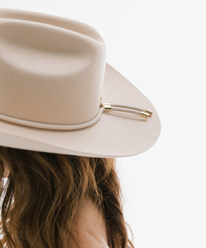 Vegan Leather Bolo Band - GIGI PIP #color_cream