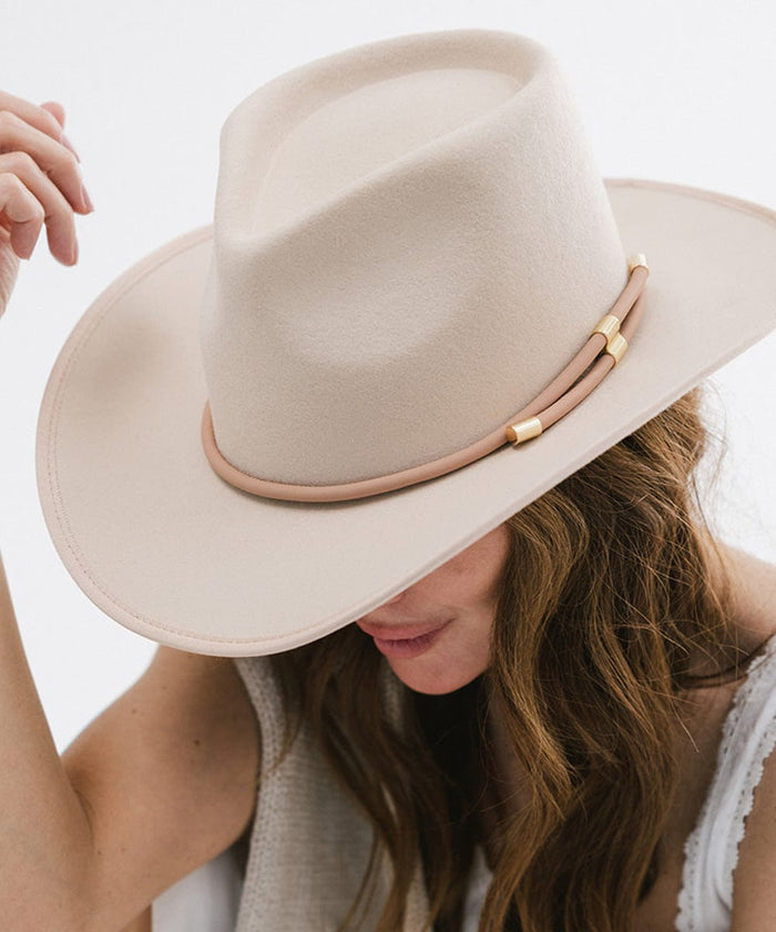 Vegan Leather Wrap Band - GIGI PIP #color_dusty pink