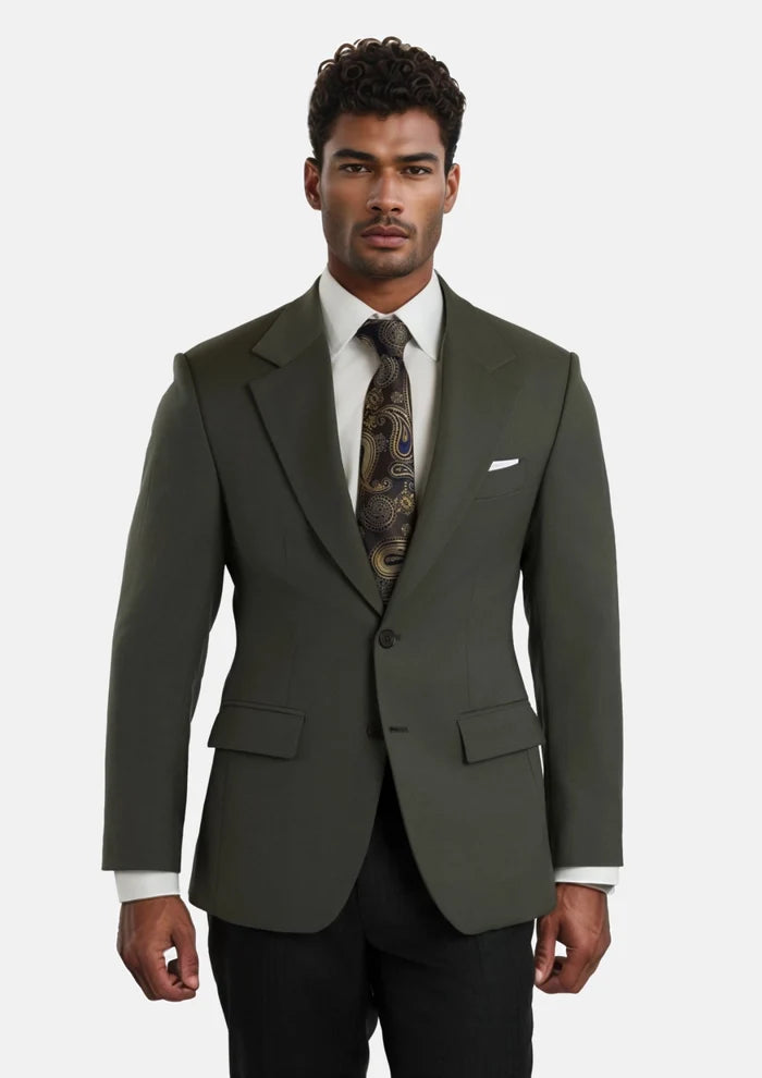 Vintage Olive Ellis Jacket - SARTORO