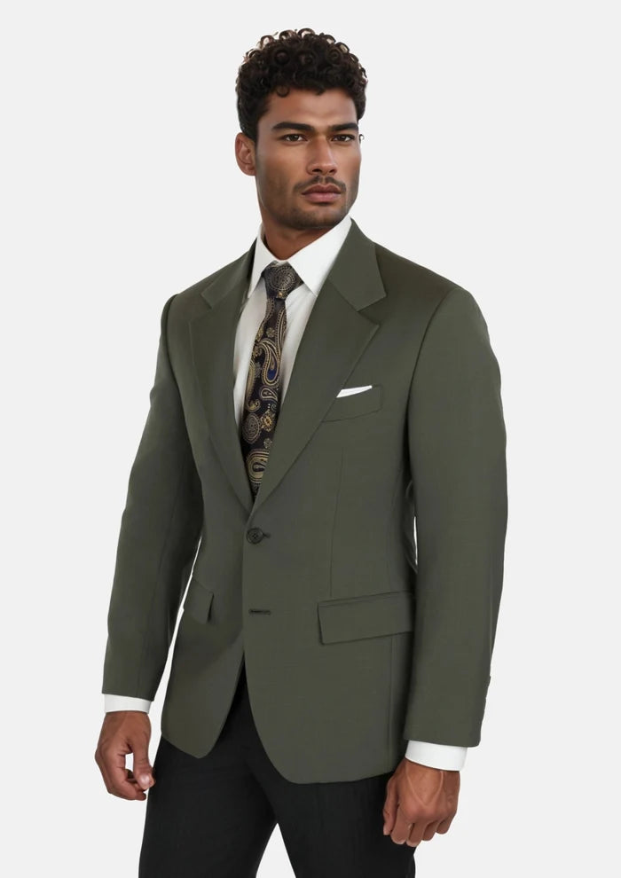 Vintage Olive Ellis Jacket - SARTORO