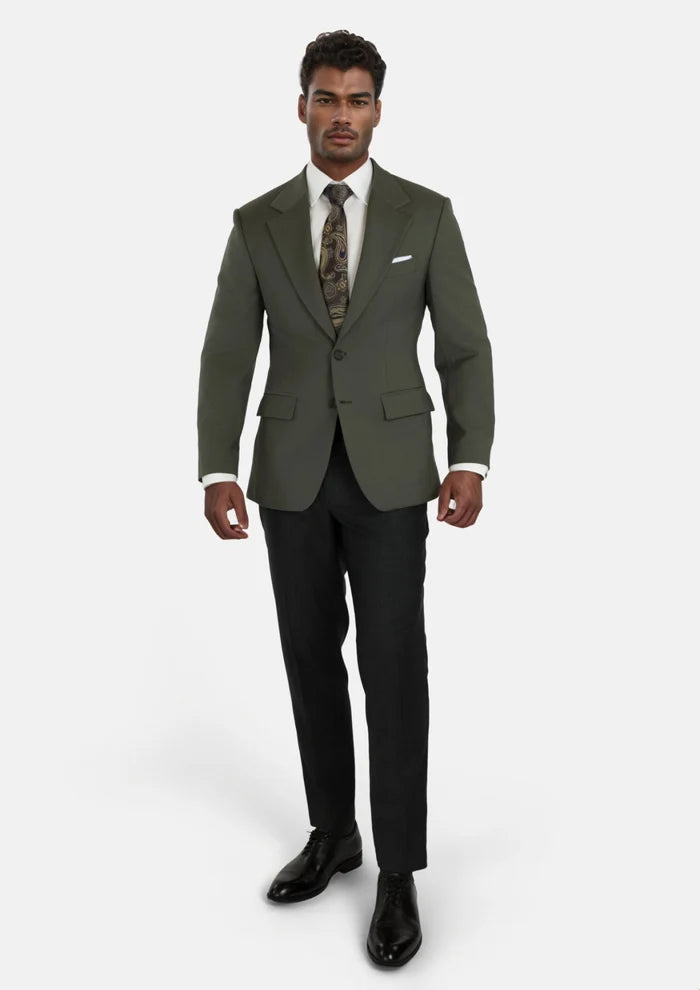 Vintage Olive Ellis Jacket - SARTORO