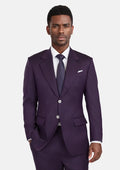 Violet Herringbone Thompson Suit - SARTORO