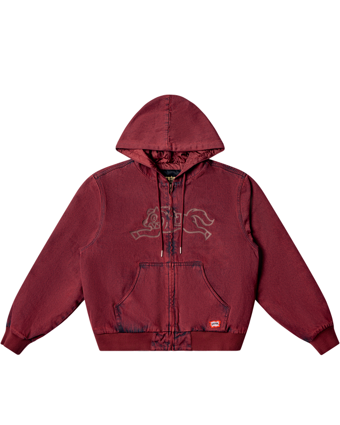 Washed Zip Hoodie