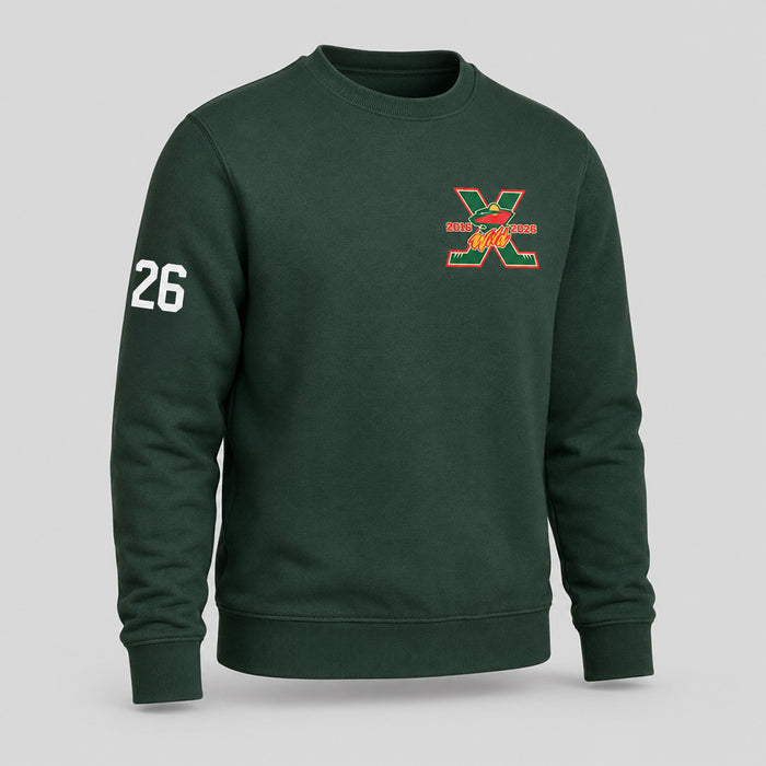 WILD 10TH ANNIVERSARY CREWNECK