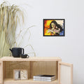 Woman Warrior Framed Poster 11x14