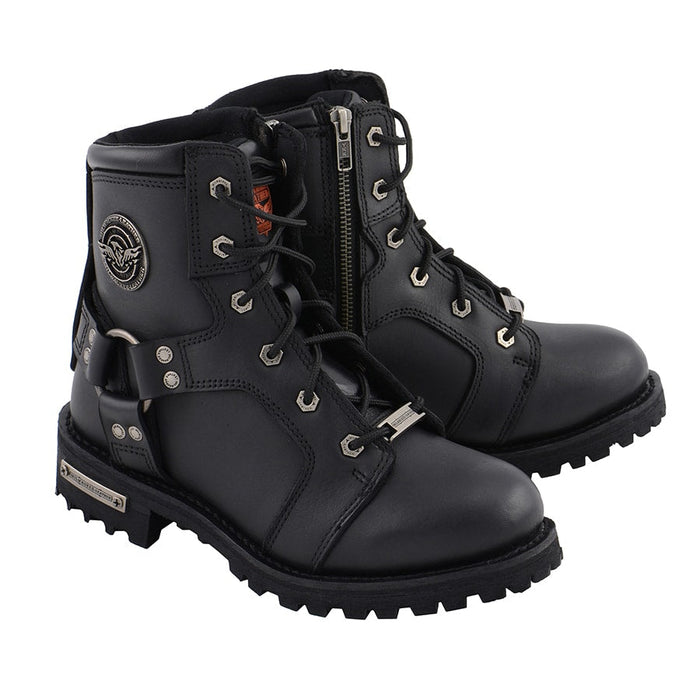 Women's 8" Lace Harness Boot: Features:

Full Grain Premium 2