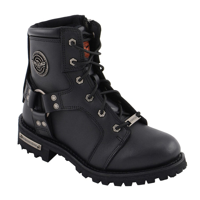 Women's 8" Lace Harness Boot: Features:

Full Grain Premium 2