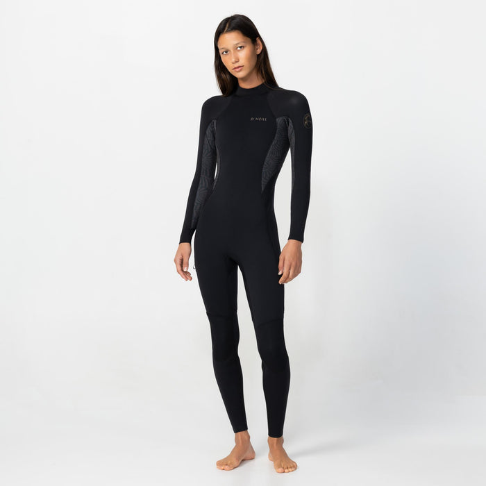 Women's Bahia 3/2mm Steamer Back Zip - Palm Mirage
