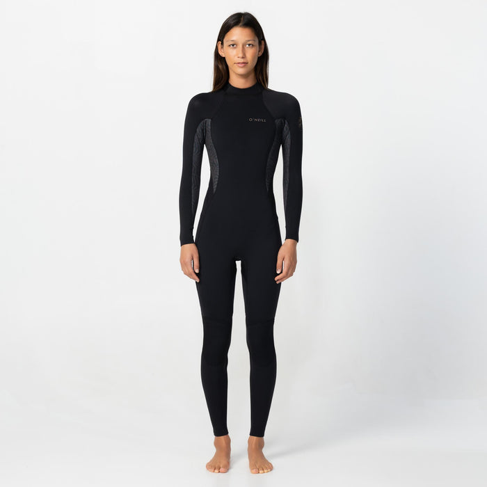 Women's Bahia 4/3mm Steamer Back Zip - Palm Mirage