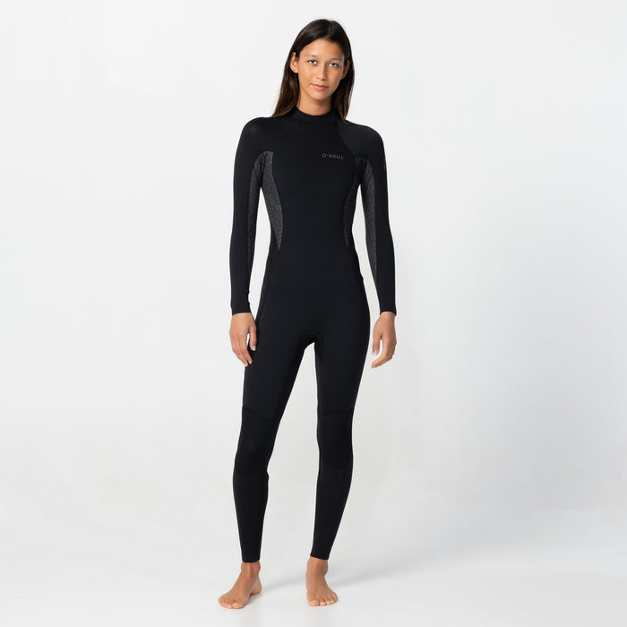 Women's Bahia 4/3mm Steamer Back Zip - Palm Mirage