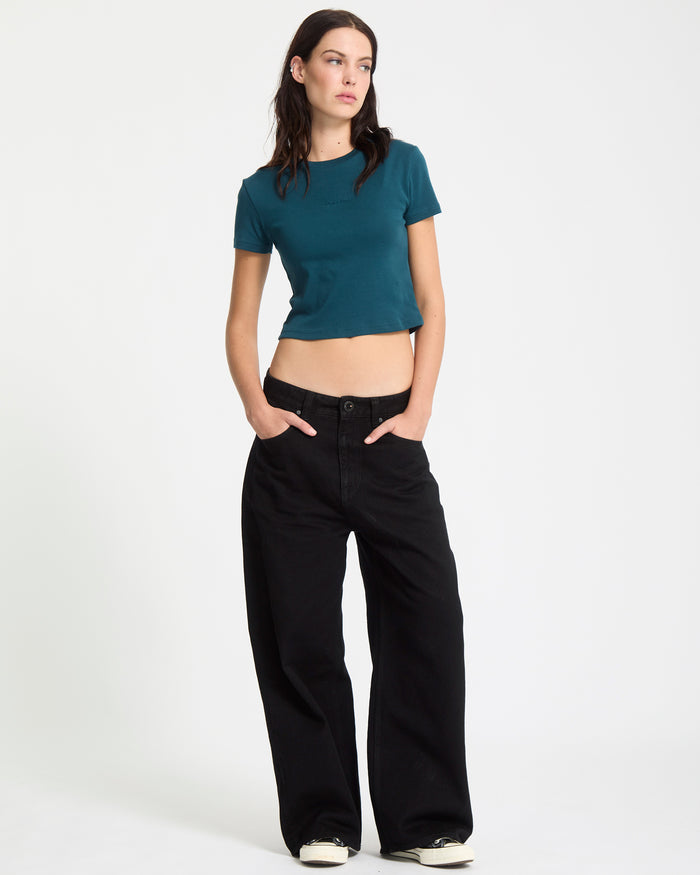 Womens Beeggy Denim Jeans