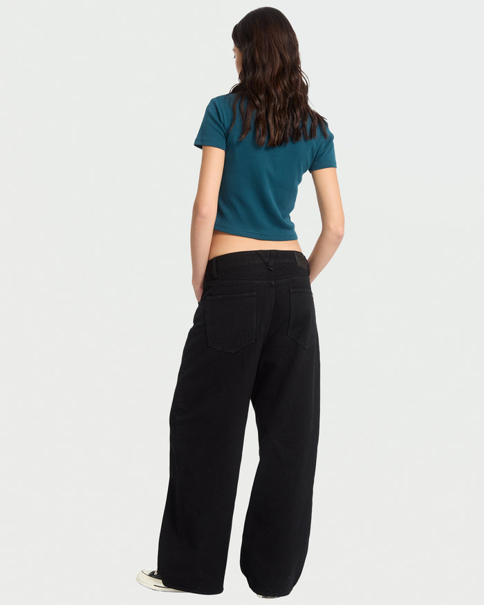 Womens Beeggy Denim Jeans