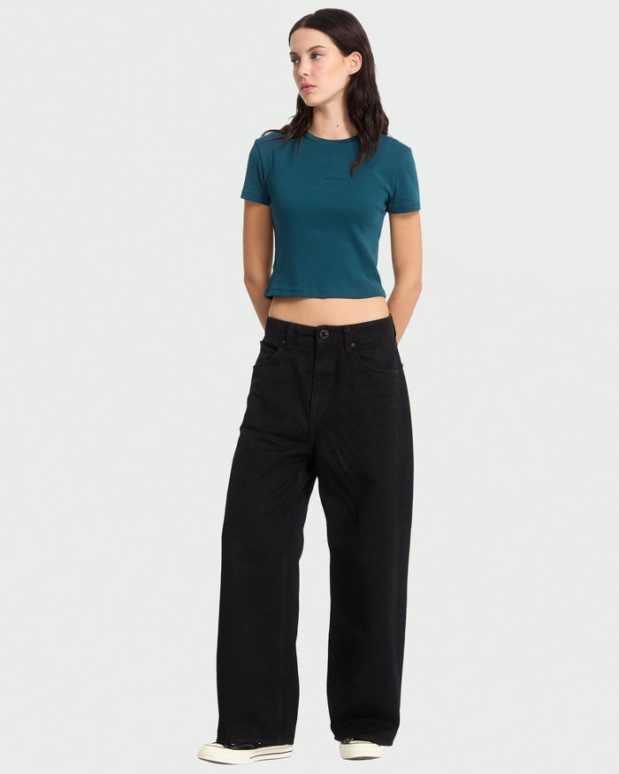 Womens Beeggy Denim Jeans