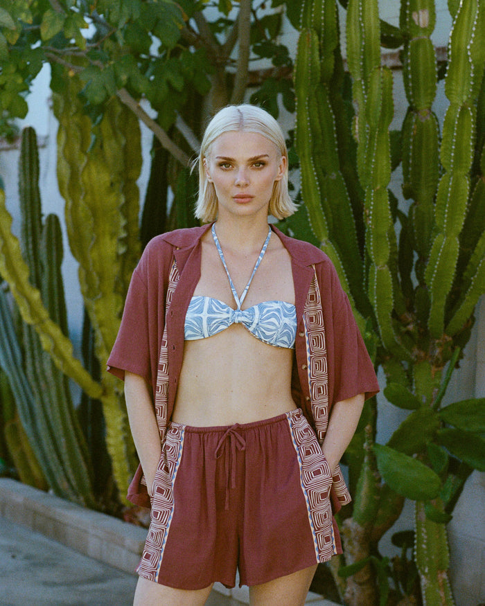 Womens Featured Artist Emma Rushton Reversible Bandeau
