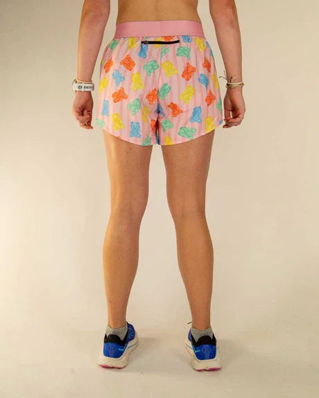 Women's Gummy Bears 4" Split Running Shorts