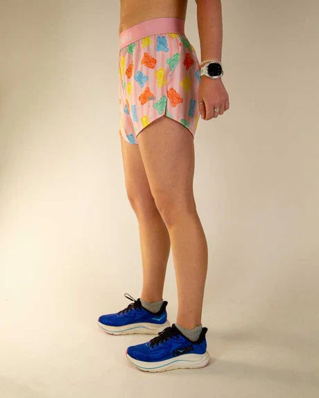 Women's Gummy Bears 4" Split Running Shorts