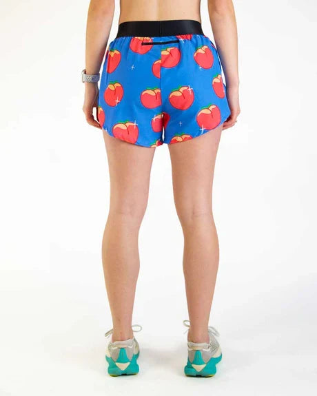 Women's Juicy Peaches 4" Split Running Shorts