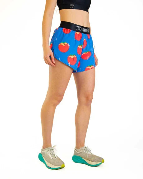 Women's Juicy Peaches 4" Split Running Shorts