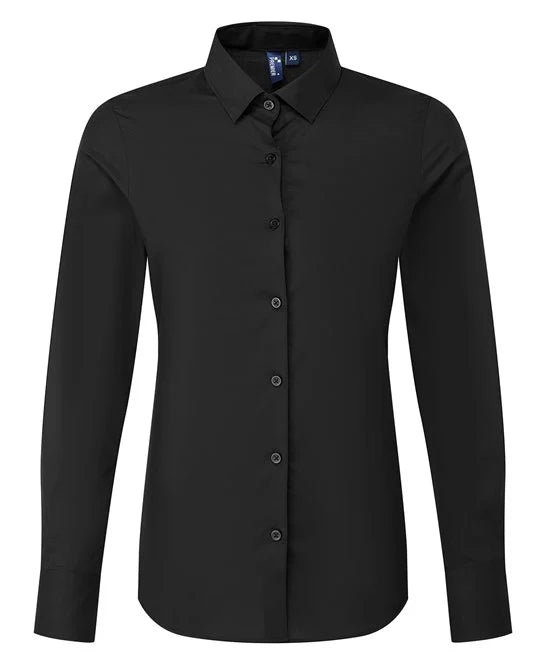 Women’s long sleeve ‘Recyclight’ poplin shirt PR303