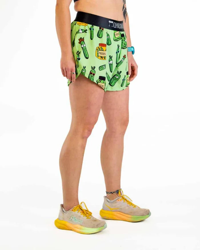 Women's Pickles 4" Split Running Shorts