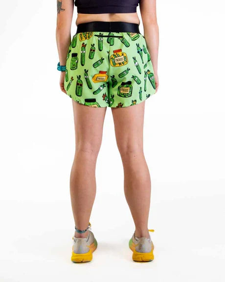 Women's Pickles 4" Split Running Shorts