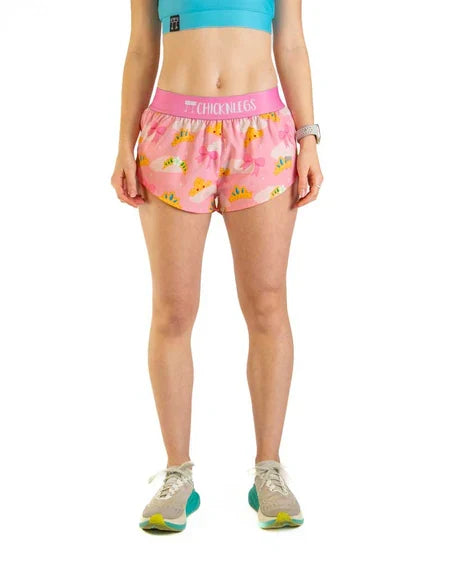 Women's Princess Tiara 1.5" Split Running Shorts