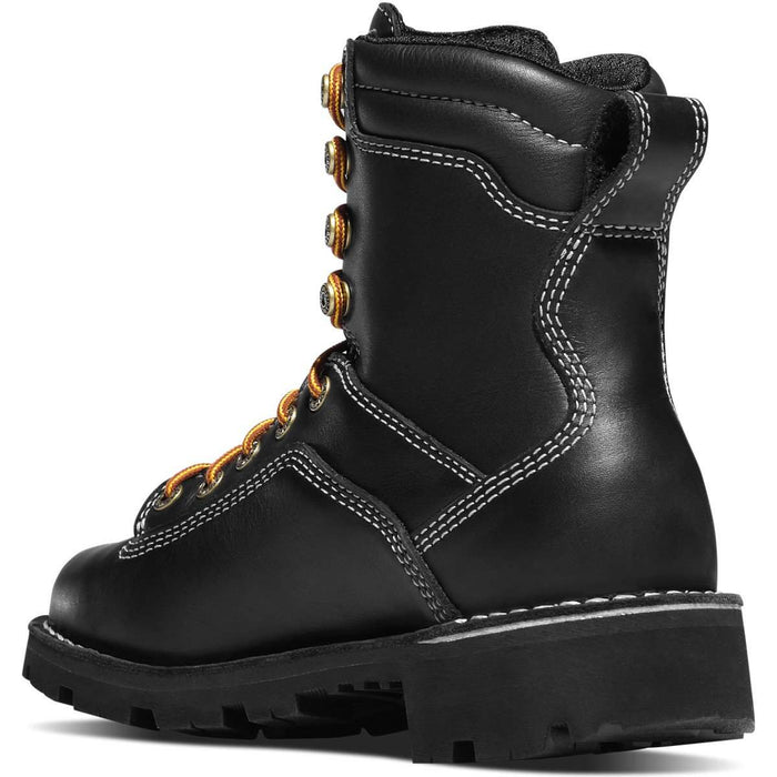 Women's Quarry USA 7" Black: Full-Grain Leather UpperTo ensure its quality, we put our leather through nine different tests b